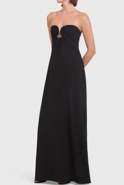 Clearance Amanda Uprichard Saladana Maxi Black