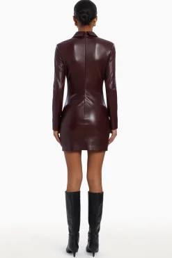 Outlet Amanda Uprichard Sloane Dress Russet