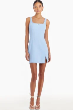 Best Amanda Uprichard Valetta Dress BabyBlue