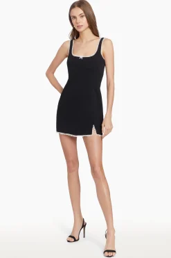 Hot Amanda Uprichard Valetta Romper Black/Ivory