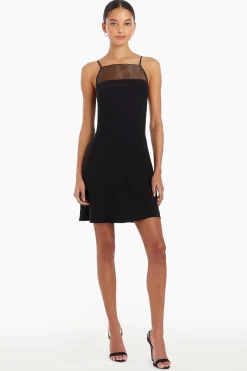 Outlet Amanda Uprichard Veronica Mini Dress Black