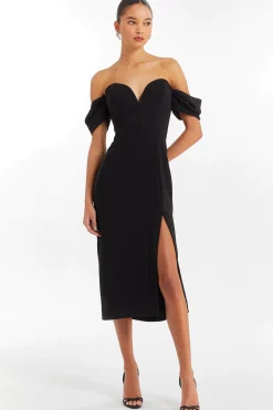 Amanda Uprichard Victoria Dress Black